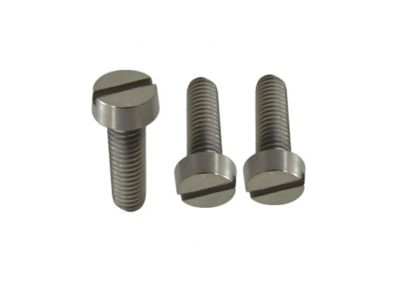 Polished M1-M10 Titanium Slotted Cheese Head Screws Manufacturers and Suppliers