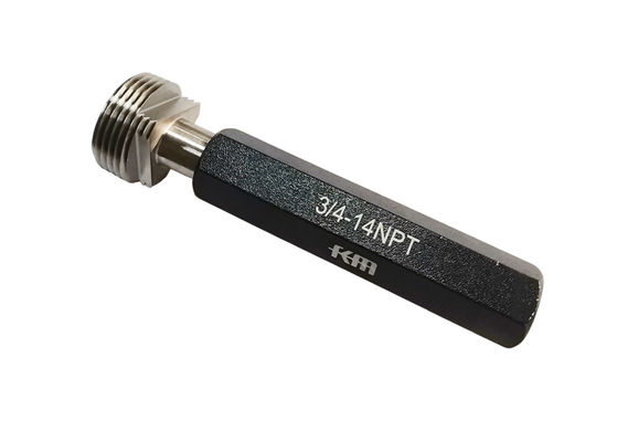3/4-14 NPT Taper Pipe Thread Gauges With Internal First Grade Thread Machining Center