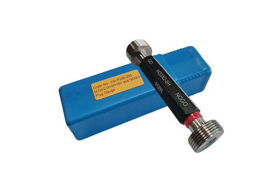 Simple Operation High Quality M33х2.00-6H GO and NOGO Metric Thread Plug Gauge With Calibration Certificate