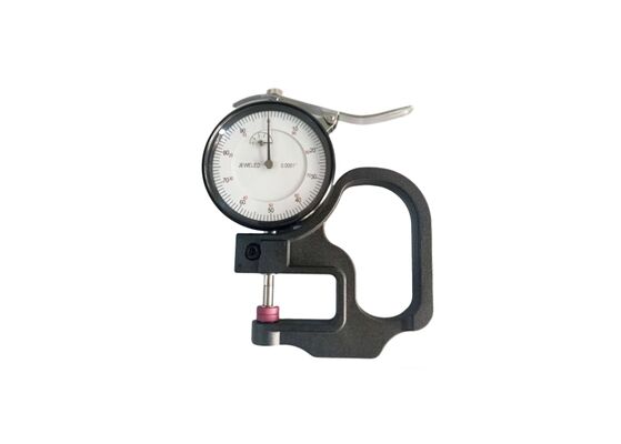 Inch Thickness Gauge with 0.0001" High Resolution for Measuring Thickness of Small Parts , Metal , Rubber