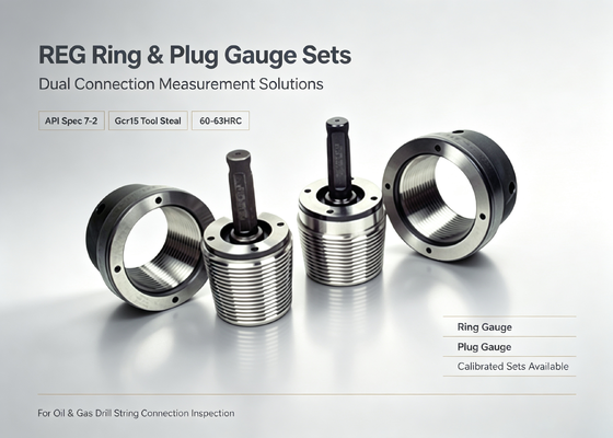 API Spec 7 2 8 5/8 REG Regular Rotary Thread Gauge | Ring & Plug Gauge for Rotary Shouldered Connections
