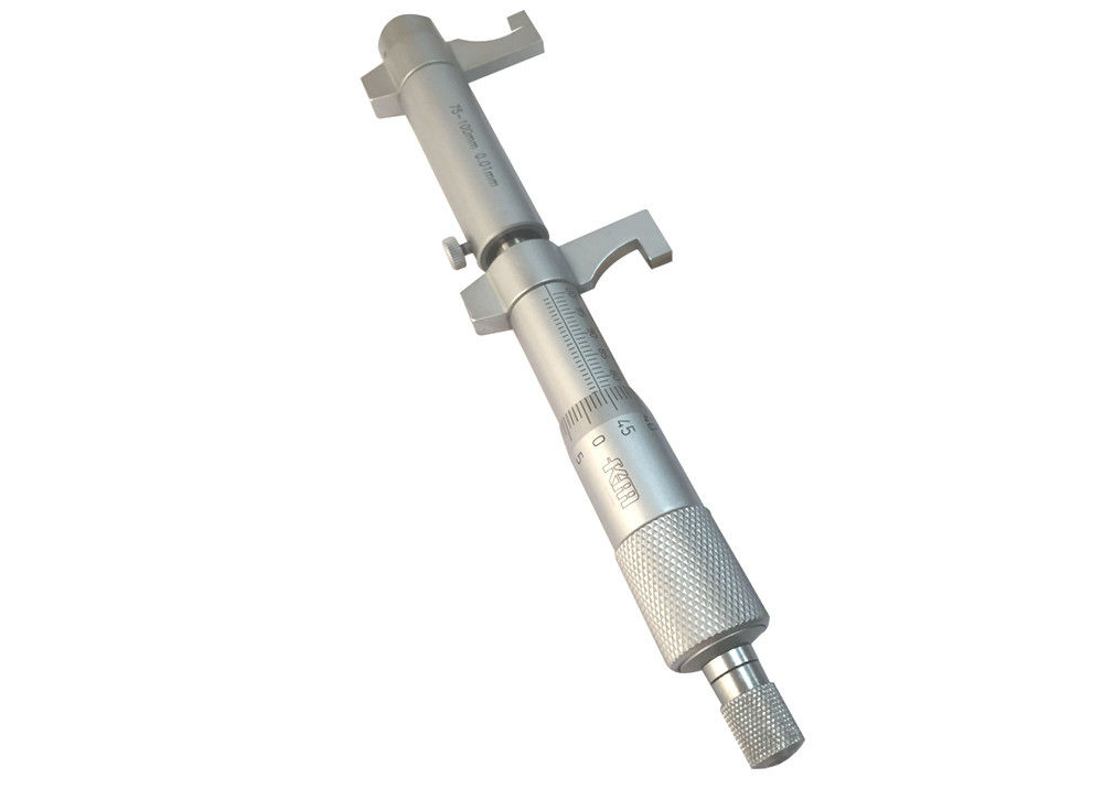 Caliper Type Inside Micrometer for Measuring Irregularly Shaped Inner Holes or Grooves