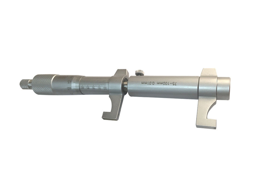 Caliper Type Inside Micrometer for Measuring Irregularly Shaped Inner Holes or Grooves