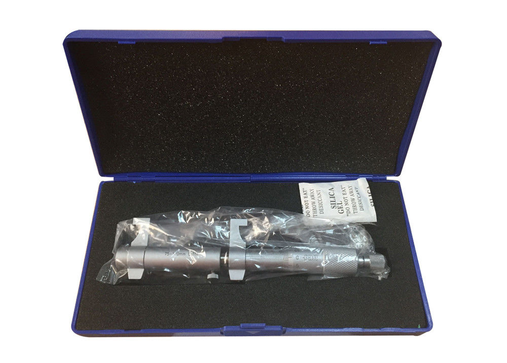 Caliper Type Inside Micrometer for Measuring Irregularly Shaped Inner Holes or Grooves