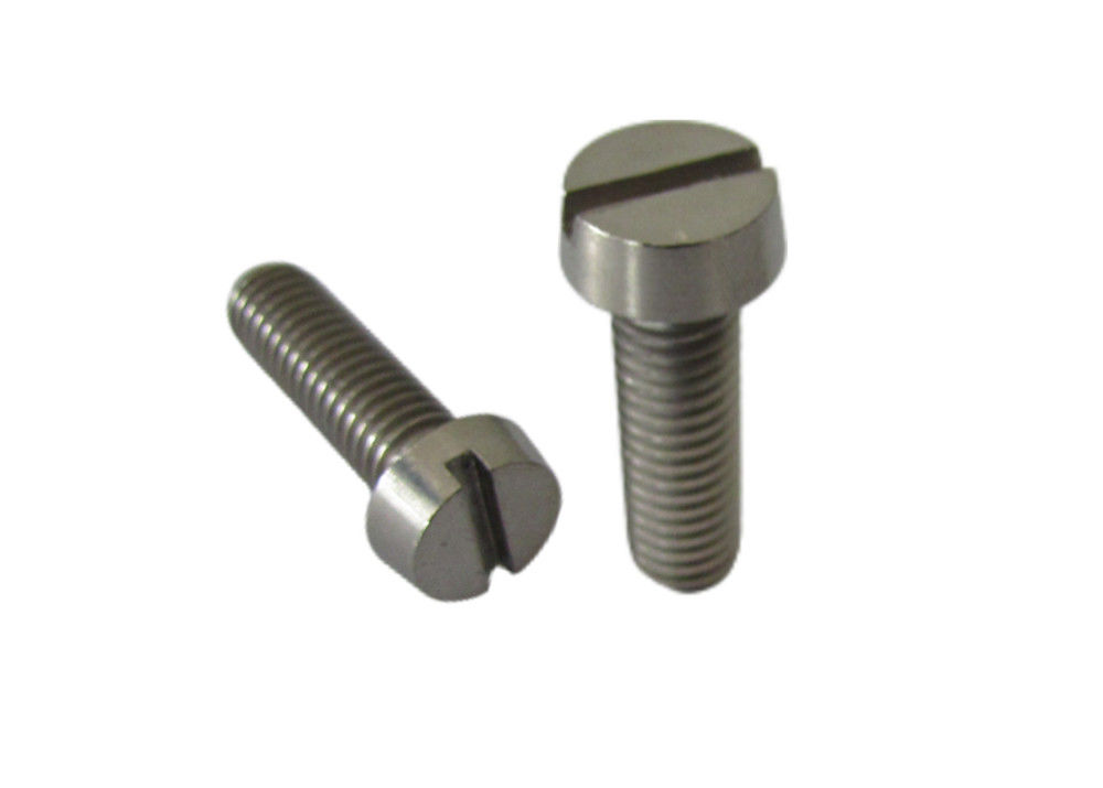 Polished M1-M10 Titanium Slotted Cheese Head Screws Manufacturers and Suppliers