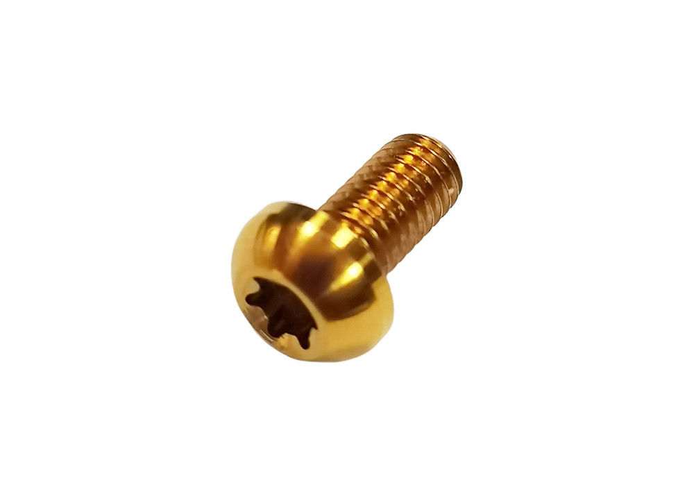 Titanium Alloy Screw Motorcycle Brake Disc Screw with Customized Colorful Anodized