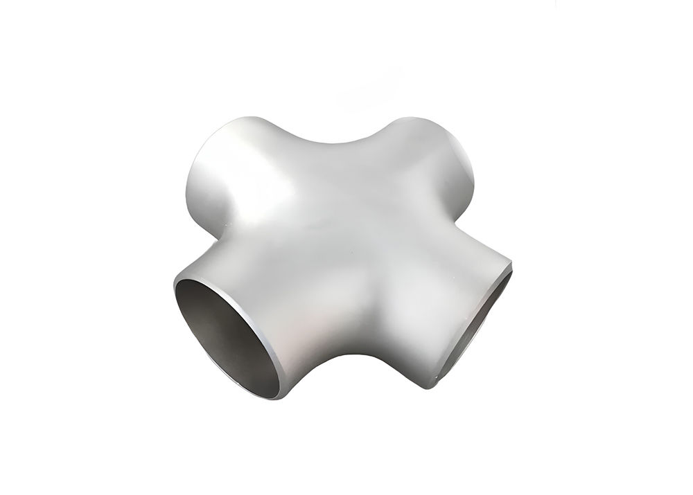 ASTM B16.9 Grade 2 Seamless Titanium Cross For Industrial Use