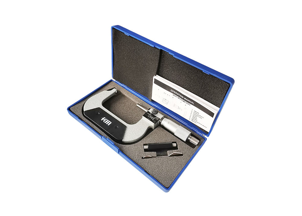2-3" inch High Precision Outside Micrometer with Digital Counter for Quick and Error-free Reading