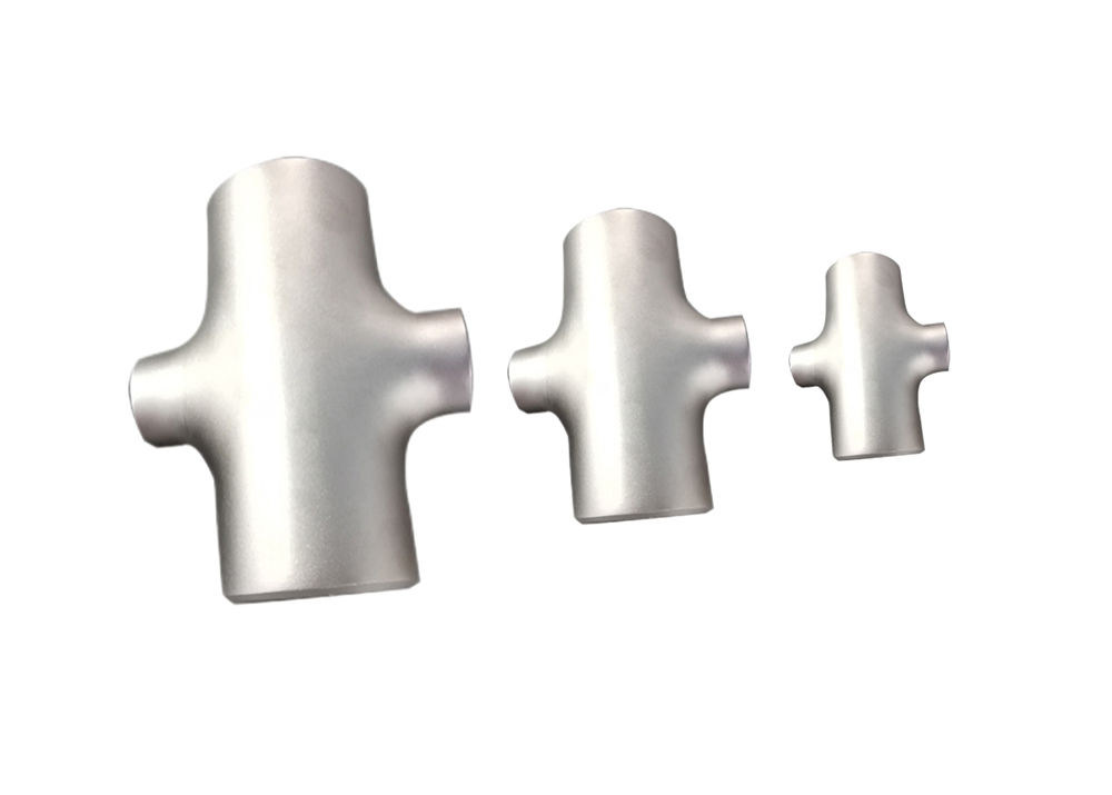 Titanium Buttweld Unequal Cross Reducing Cross Professional Manufacturer