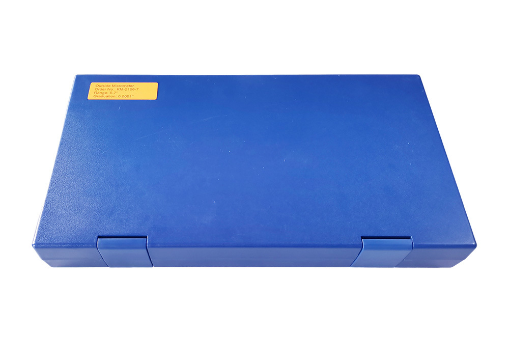 6-7" Inch Outside Micrometer with Carbide Measuring Faces Provide Accuracy Outside Measurements in Engineering and Physics