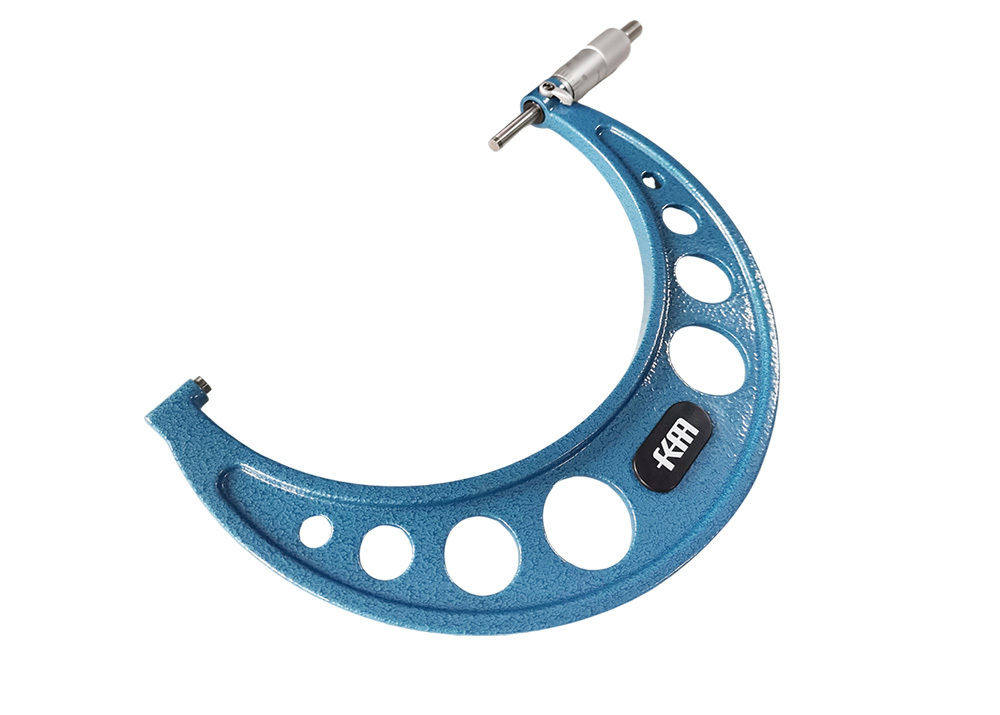 6-7" Inch Outside Micrometer with Carbide Measuring Faces Provide Accuracy Outside Measurements in Engineering and Physics
