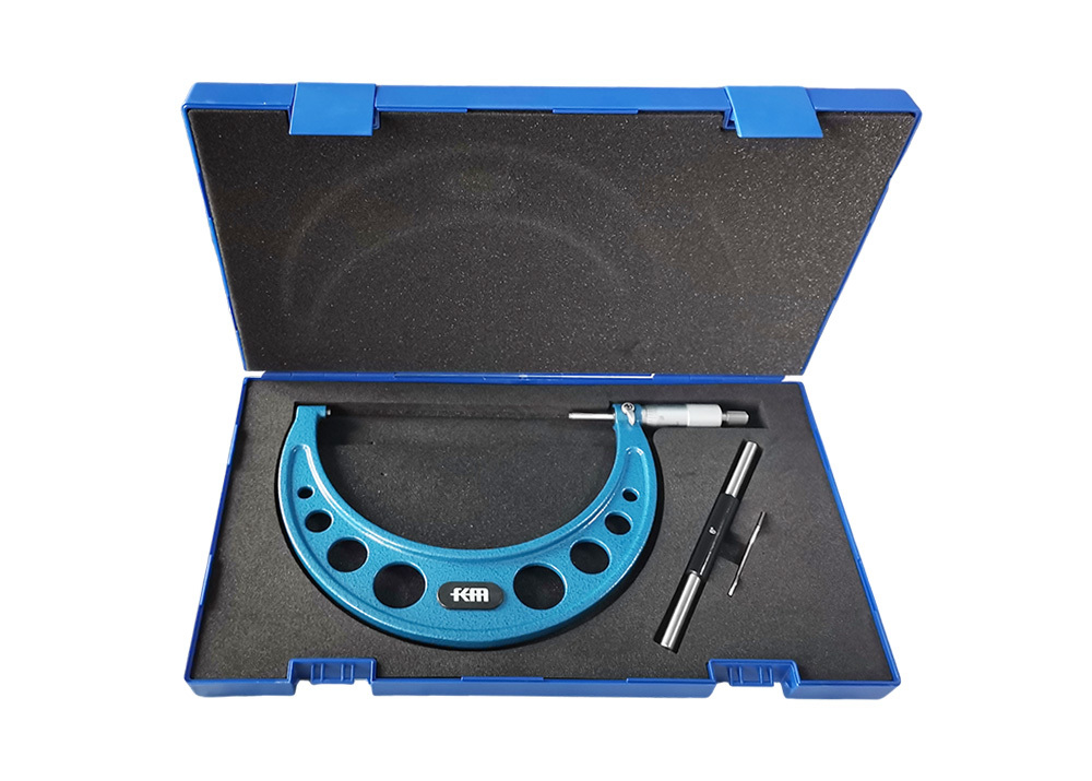 6-7" Inch Outside Micrometer with Carbide Measuring Faces Provide Accuracy Outside Measurements in Engineering and Physics