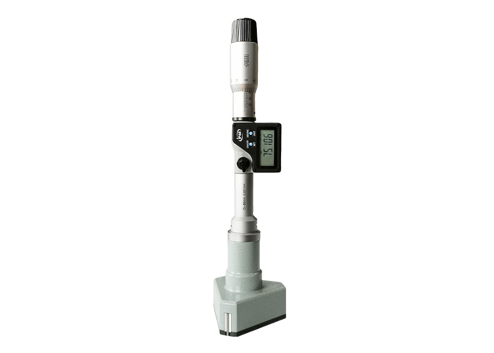 IP65 Protection Lever 75-88mm Digital Three Point Internal Micrometer for Machining and Quality Control
