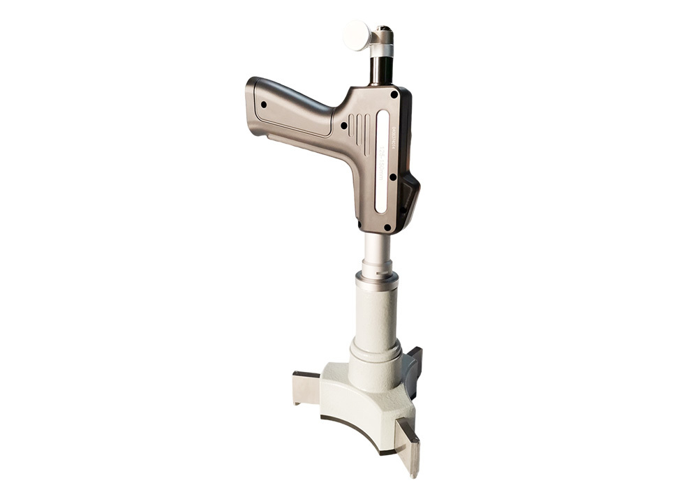 High Accuracy 0.005mm Pistol Grip Micrometer with Three Contact Points for Accurate Measurement