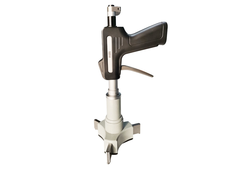 High Accuracy 0.005mm Pistol Grip Micrometer with Three Contact Points for Accurate Measurement