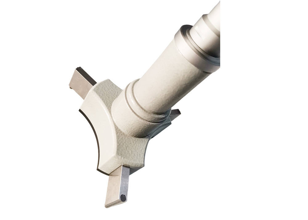 High Accuracy 0.005mm Pistol Grip Micrometer with Three Contact Points for Accurate Measurement