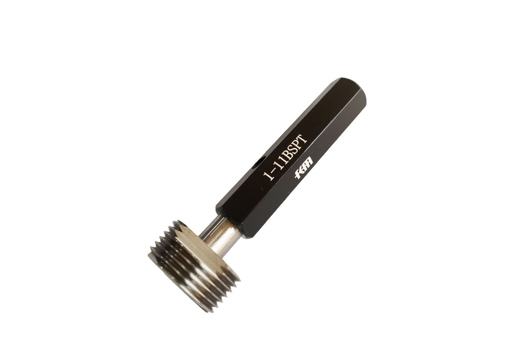 1"-11 BSPT Pipe Taper Thread Plug Gauge Measuring Tool for Oil Industry in British Standard Applications
