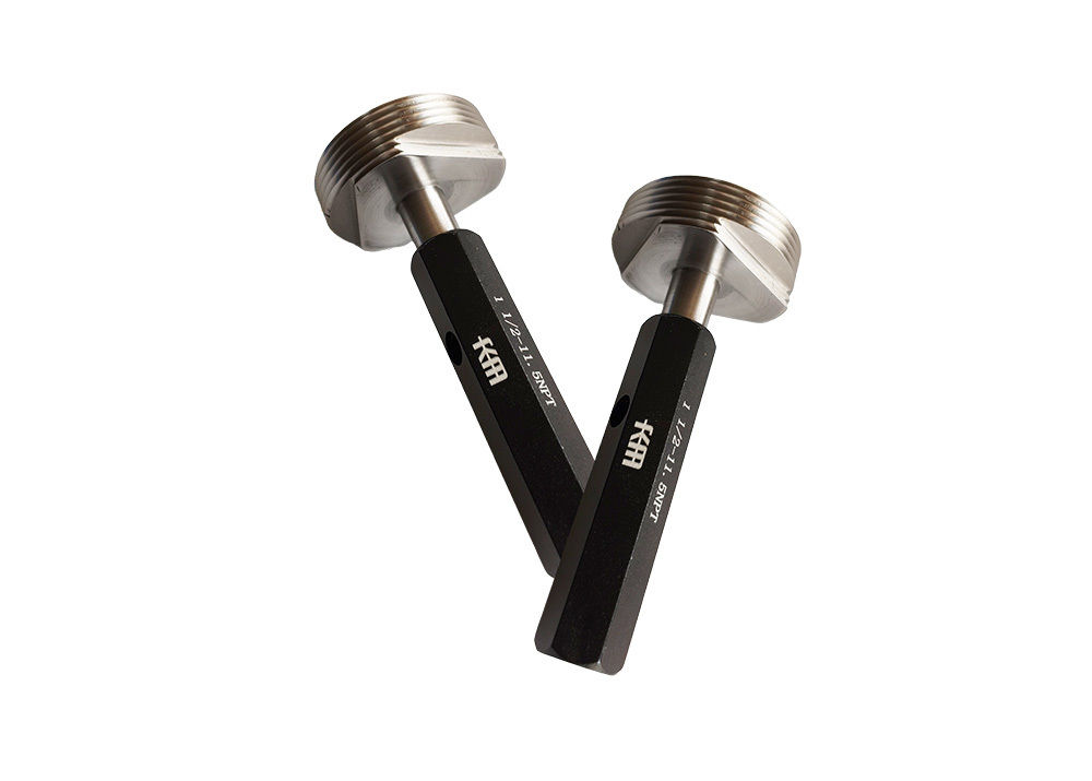 Accurate 1'' 1-2  11.5 NPT Taper Pipe Thread Plug Gauge for Oil and Gas Workshop Use