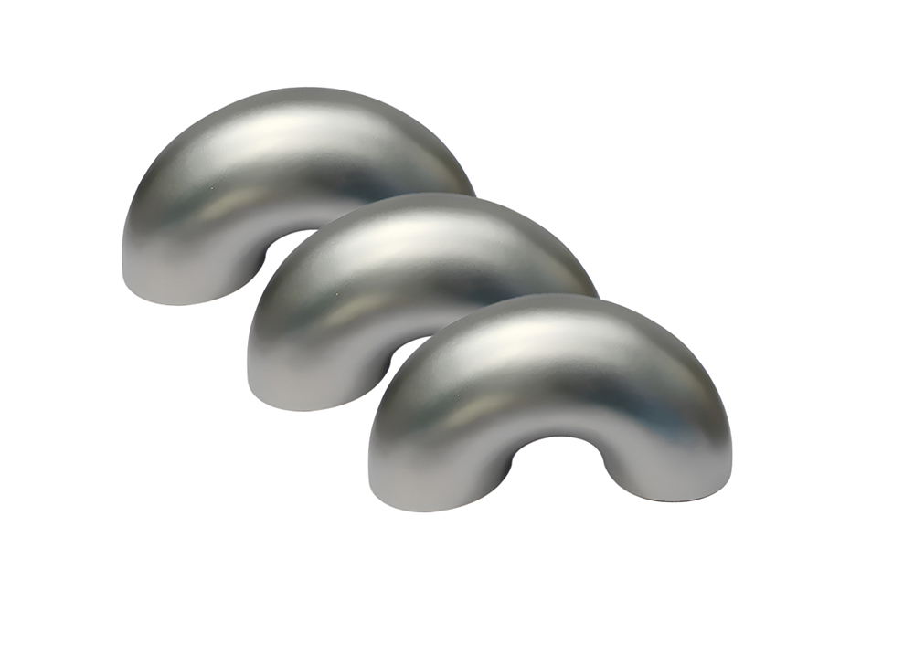 High Quality Price DN40 *3mm GR2 Pipe Fitting Butt Welding Titanium 180 Degree Elbow