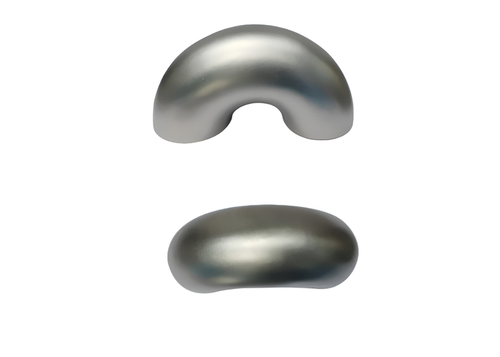 Titanium Long Radius 180 Degree Elbow Corrosion Resistant and High Pressure for Industrial Pipeline Connections