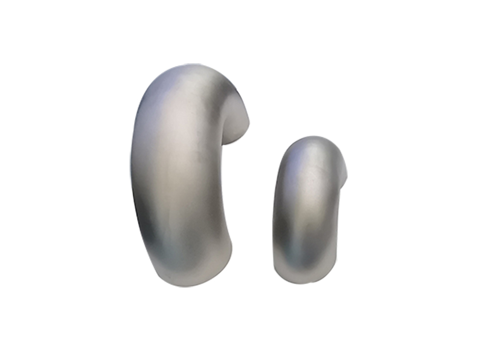 Titanium Long Radius 180 Degree Elbow Corrosion Resistant and High Pressure for Industrial Pipeline Connections