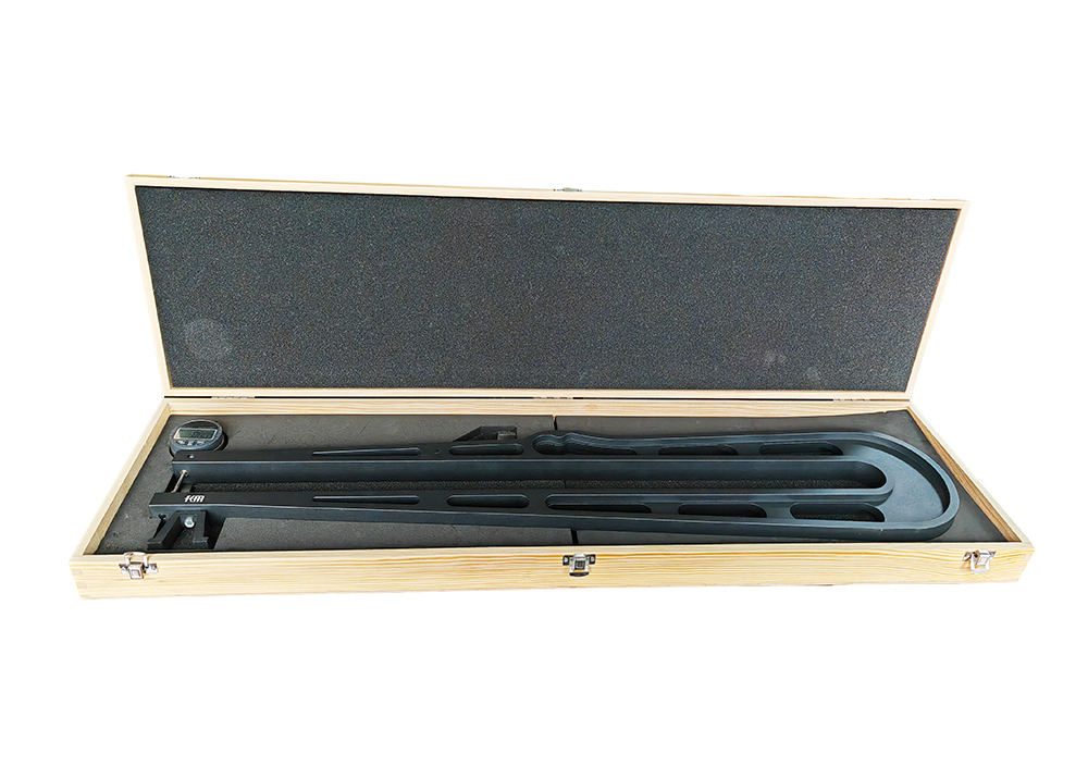 Electronic Dial Thickness Gauge 25.4mm Digital Thickness Tester With 800mm Measuring Depth