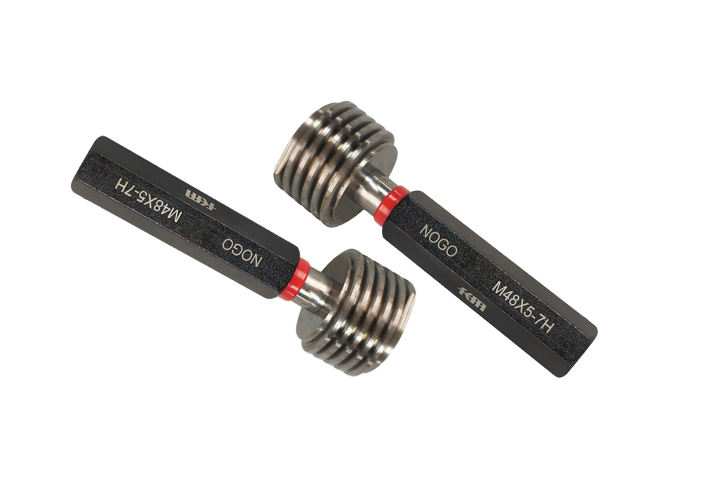 Precision Thread Plug Gauge M48 NOGO Side for Manufacturing Inspection