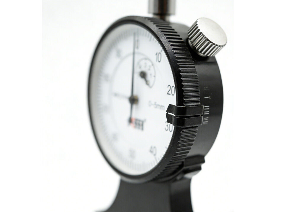 High Precision Oil Pipe Thread Measuring Tools 0-3mm Range, 0.01mm Graduation Crackle Gauge for Checking Concave Mark and Crackle of Pipe