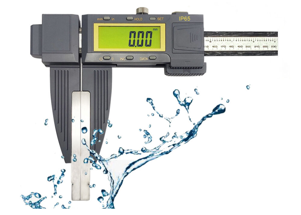 0.01mm Accuracy Carbon Fiber Digital Caliper with Multifunction Buttons for Industrial Factory Batch Procurement