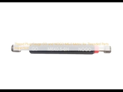 Thread Plug Gauge GO ve NOGO M6.0 Filtred Parça Denetimi için Metrik