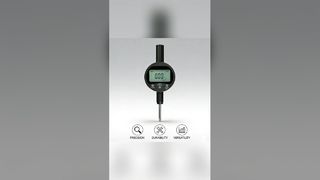 Yüksek Doğruluk ve Kararlı Performans QC Inspect için Veri Çıkışlı 0-25,4mm Aralığı Elektronik Gösterge
