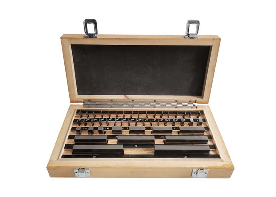 DIN Standartı 1 Sınıf Precision ile 46pcs Ölçüm Blokları Set