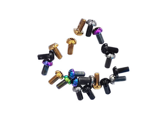 Motosiklet Disk Fren Rotoru Bisiklet Fren Sabitleme Vidası için Titanyum Set Vidaları