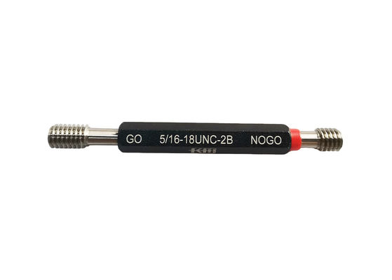 UNC Plug Gauge 5/16-18 Kalibrasyon Sertifikası ile git ve gitme