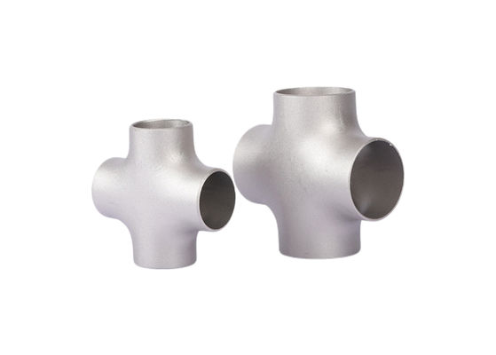 Şut Patlama Yüzey Bitirme Titanyum OEM özelleştirme ile dikişsiz çapraz boru armatürleri